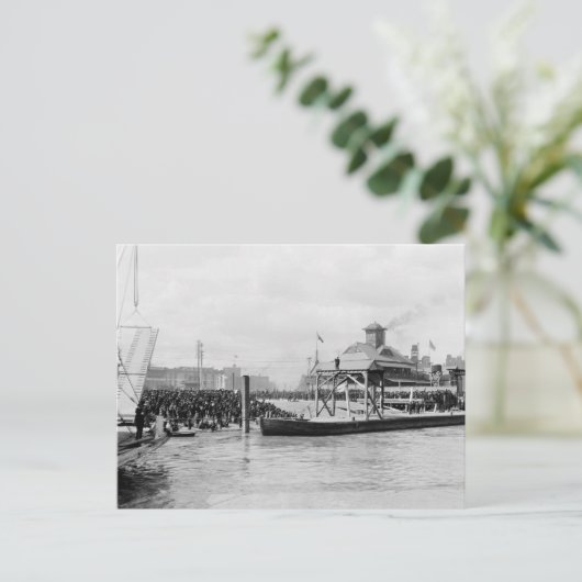 Mardi Gras, New Orleans: 1910 Postkarte (Stehend Vorderseite)