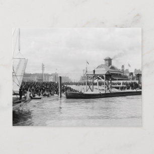 Mardi Gras, New Orleans: 1910 Postkarte