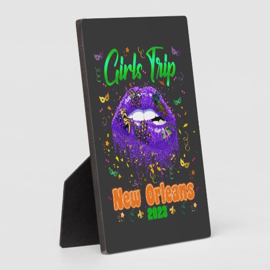 Mardi Gras New Orleans Club Fotoplatte (Seite)