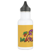 Mardi Gras New Orleans Edelstahlflasche (Links)