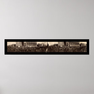 Mardi Gras New Orleans Foto 1910 Poster