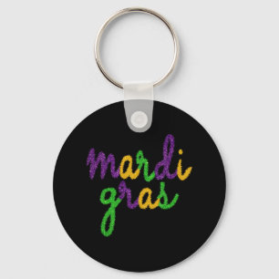 Mardi Gras New Orleans Frische Pasta machen Schlüsselanhänger