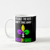 Mardi Gras New Orleans Funny Football Gift  Kaffeetasse (Links)