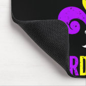 Mardi Gras New Orleans Funny Football Gift Mousepad (Ecke)