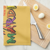 Mardi Gras New Orleans Handtuch (Viertel Falte)