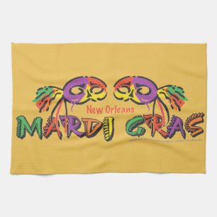 Mardi Gras New Orleans Handtuch