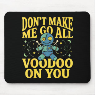 Mardi Gras New Orleans Hexe Voodoo Doktor Voodoo Mousepad