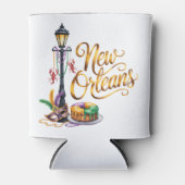 Mardi Gras New Orleans illustration Dosenkühler (Vorderseite)