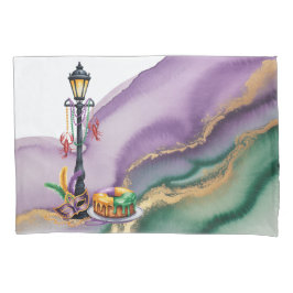 Mardi Gras New Orleans Illustration Kissenbezug