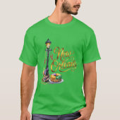 Mardi Gras New Orleans illustration T-Shirt (Vorderseite)