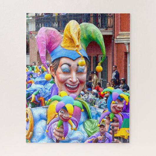 Mardi Gras New Orleans. Jigsaw Puzzle (Vertikal)