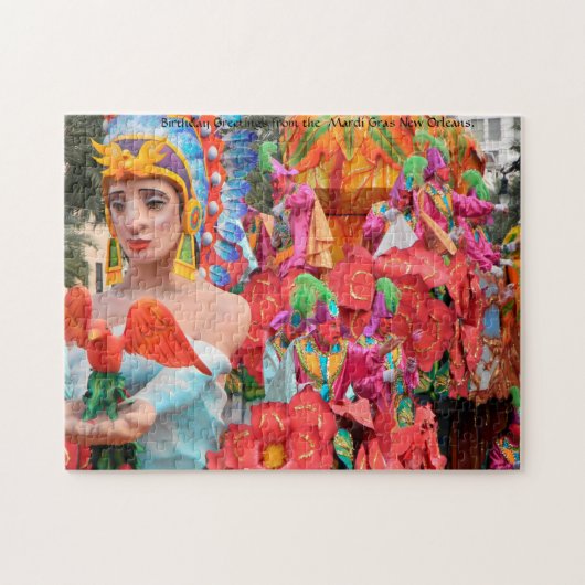 Mardi Gras New Orleans. Jigsaw Puzzle (Horizontal)