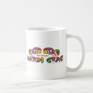 Mardi Gras New Orleans Kaffeetasse