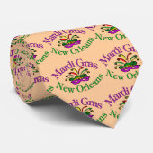 Mardi Gras New Orleans Krawatte (Gerollt)