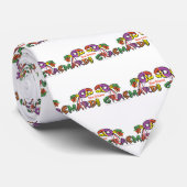 Mardi Gras New Orleans Krawatte (Gerollt)
