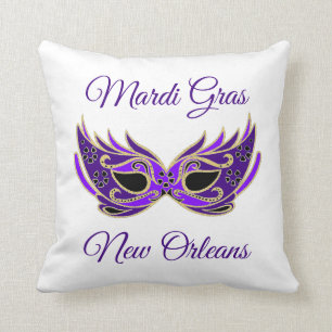 Mardi Gras New Orleans Mask Kissen