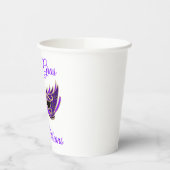 Mardi Gras New Orleans Mask Pappbecher (Links)