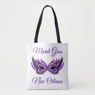 Mardi Gras New Orleans Mask Tasche
