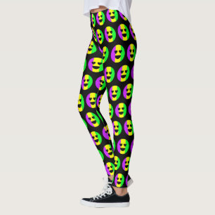 Mardi Gras New Orleans Niedlicher Sonnenschein Lä Leggings