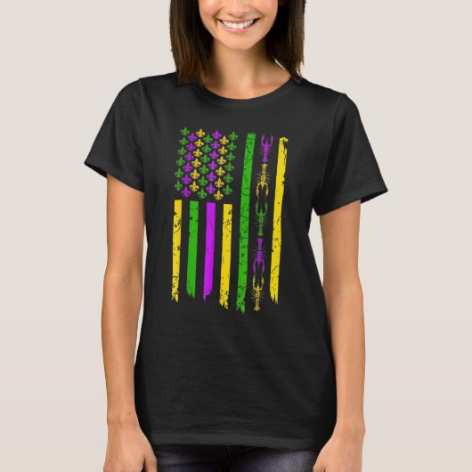 Mardi Gras New Orleans Part T-Shirt (Vorderseite)