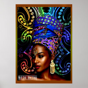 Mardi Gras New Orleans Poster