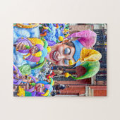 Mardi Gras New Orleans. Puzzle (Horizontal)
