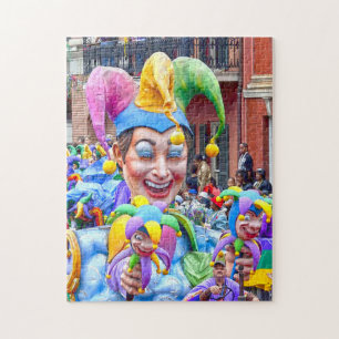 Mardi Gras New Orleans. Puzzle
