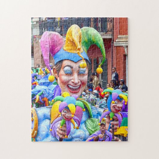 Mardi Gras New Orleans. Puzzle (Vertikal)