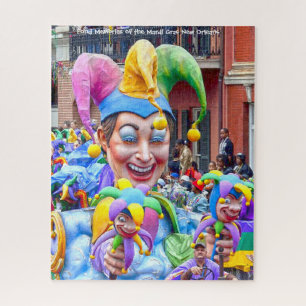 Mardi Gras New Orleans. Puzzle