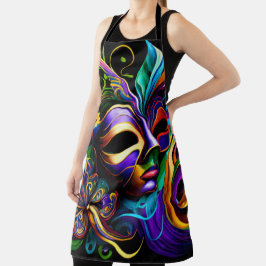 Mardi Gras New Orleans Schürze