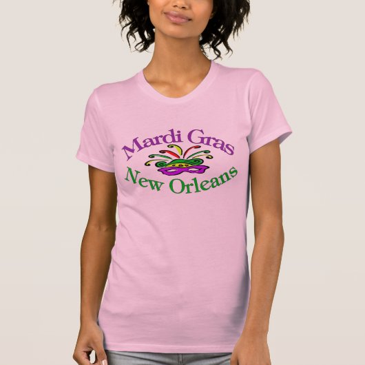 Mardi Gras New Orleans T-Shirt (Vorderseite)
