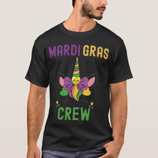 Mardi Gras Niedlich New Orleans Funny Quotes T-Shirt (Vorderseite)