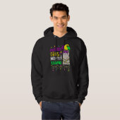 Mardi Gras No Prob Llama Alpaca Funny Carnival Cos Hoodie (Vorne ganz)
