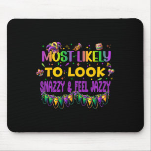 Mardi Gras Nola Carnival höchstwahrscheinlich pass Mousepad