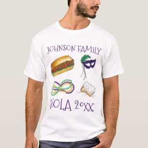 Mardi Gras NOLA Frische Pasta machen T-Shirt