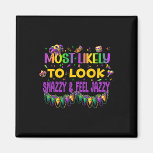 Mardi Gras Nola Karneval wahrscheinlich passendes Magnet