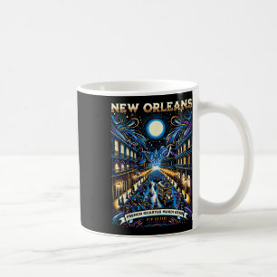 Mardi Gras Nola New Orleans Bourbon Karneval New O Kaffeetasse