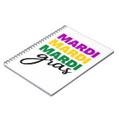 Mardi Gras Notizblock (Linke Seite)