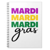 Mardi Gras Notizblock (Vorderseite)