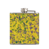 Mardi Gras Oil Abstrakt Flachmann (Rückseite)