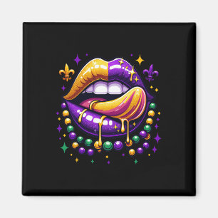 Mardi Gras-Outfit Kostüm Männer Frauen Mardi Gras Magnet