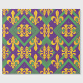 Mardi Gras Packpapier (Flach)