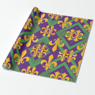 Mardi Gras Packpapier
