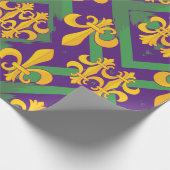 Mardi Gras Packpapier (Ecke)