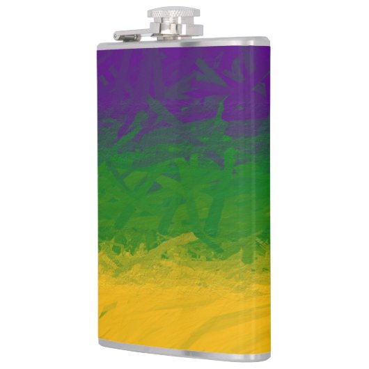 Mardi Gras Paint Flachmann (Links)