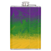 Mardi Gras Paint Flachmann (Rückseite)