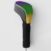 Mardi Gras Paint Golf Headcover (angewinkelt)