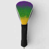 Mardi Gras Paint Golf Headcover (Vorderseite)