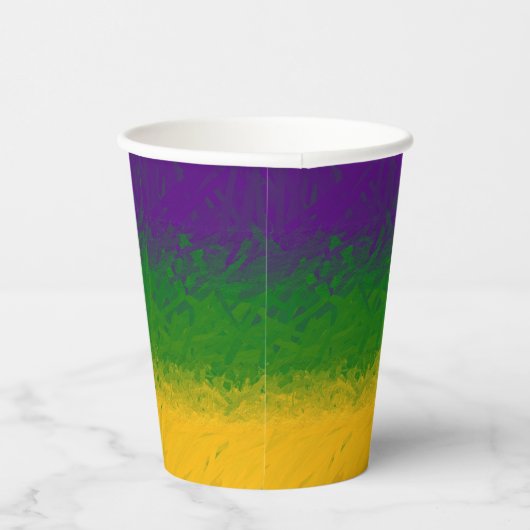 Mardi Gras Paint Pappbecher (Rechts)