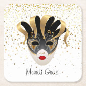 Mardi Gras Paper Untersetzer (Vorderseite)